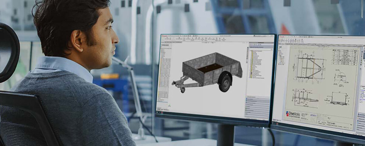 an engineering using Driveworks for SOLIDWORKS automation